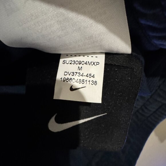 Nike x NOCTA Swarovski Velour Track Jacket Armory Navy DV3734-454 Men Size M NEW - Picture 12 of 16